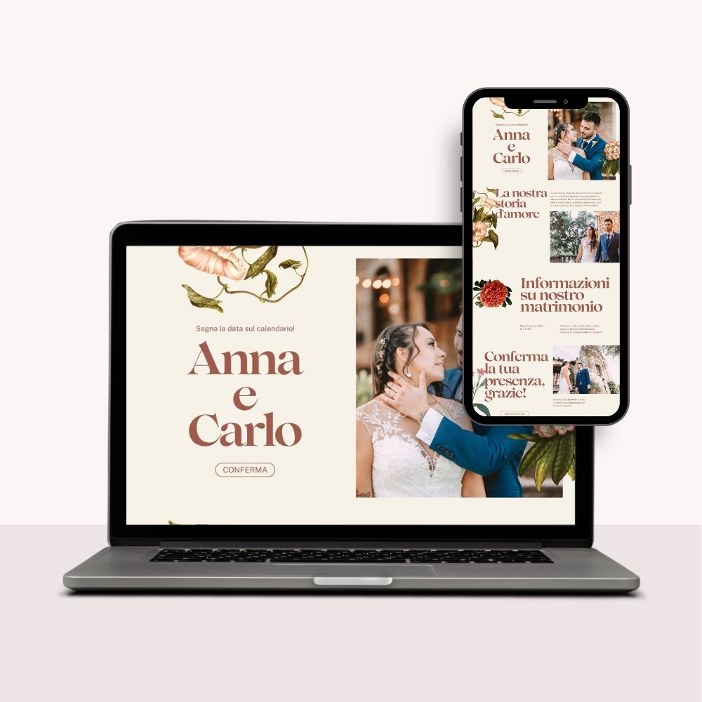 Sito Web Matrimonio