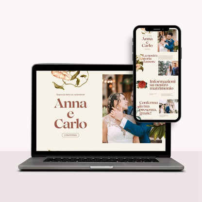 Sito Web Matrimonio
