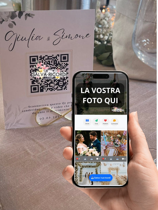 Album Digitale - QR Code Salva Ricordi